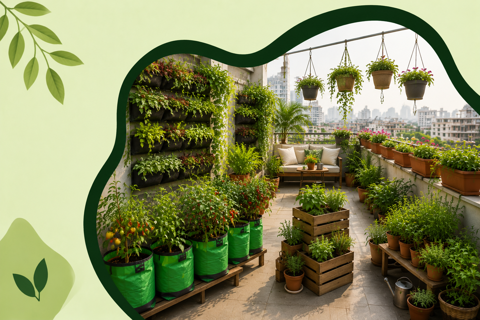 7 Mumbai Terrace Garden Ideas for Mumbai Homes (Small Space Edition)