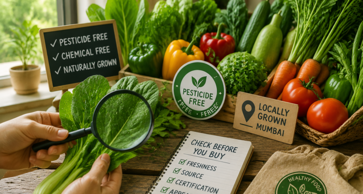 Get Pesticide Free Vegetables Near Me in Mumbai: How to Verify Before You Buy
