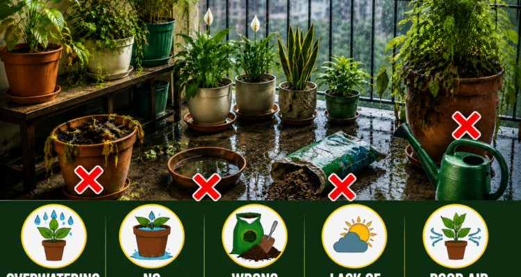 Monsoon Gardening Mistakes India To Be Avoided