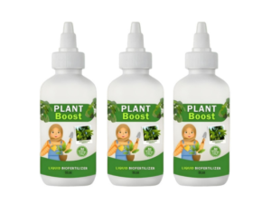 Organic Plant Boost Liquid Biofertilizer 100% Organic Plant Booster for Speed Growth Healthy Roots & Speed Growth Natural Fertilizer for Indoor & Outdoor Plants (Pack Of 3)
