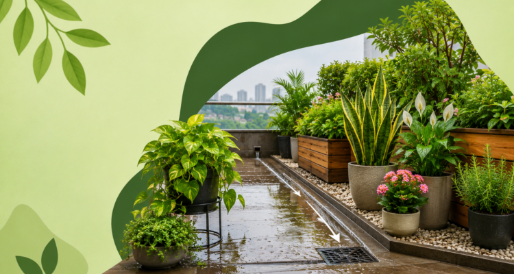 7 Ways to Stop Waterlogging in Your Mumbai Terrace Garden – Terrace Waterproofing Mumbai