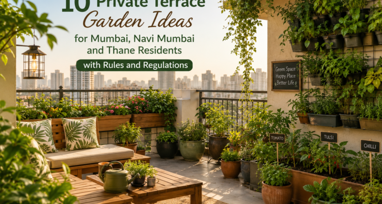 10 Private Terrace Garden Ideas For Mumbai, Navi Mumbai And Thane Residents With Rules And Regulations