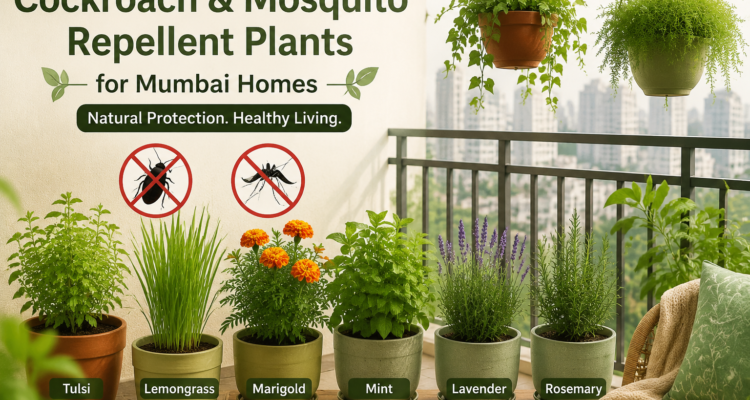 Cockroach Repellent Plants And Mosquito Repellent Plants In Mumbai Homes