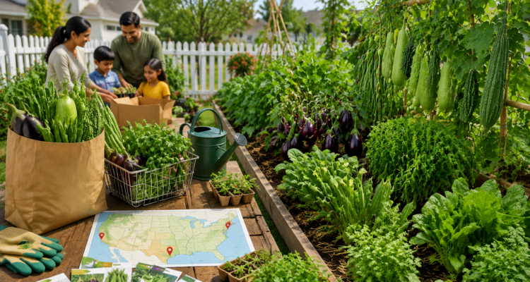 Growing Indian Vegetables In USA: A Beginner’s Guide to Common Indian Vegetables (California, Texas & New Jersey)