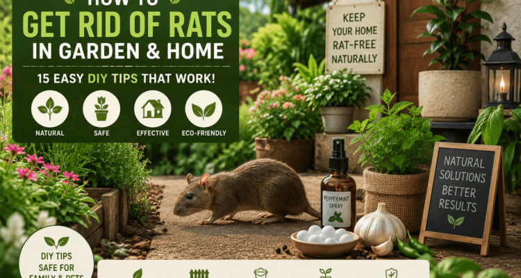 How To Get Rid Of Rats In Garden And Home: 15 Easy DIY Tips That Work