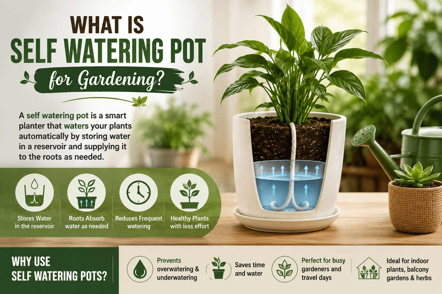 How to Make Self Watering Pots at Home : 3 Easy DIY Methods