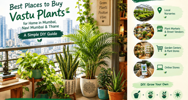 Best Places To Buy Vastu Plants For Home In Mumbai, Navi Mumbai and Thane : A Simple DIY Guide