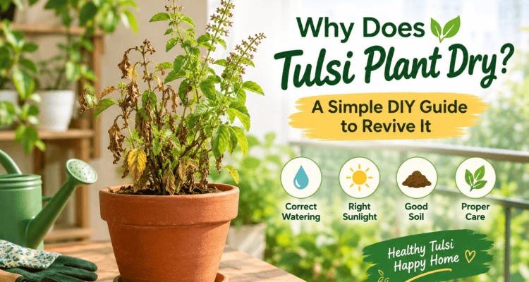 Why Does Tulsi Plant Dry: A Simple DIY Guide To Revive It